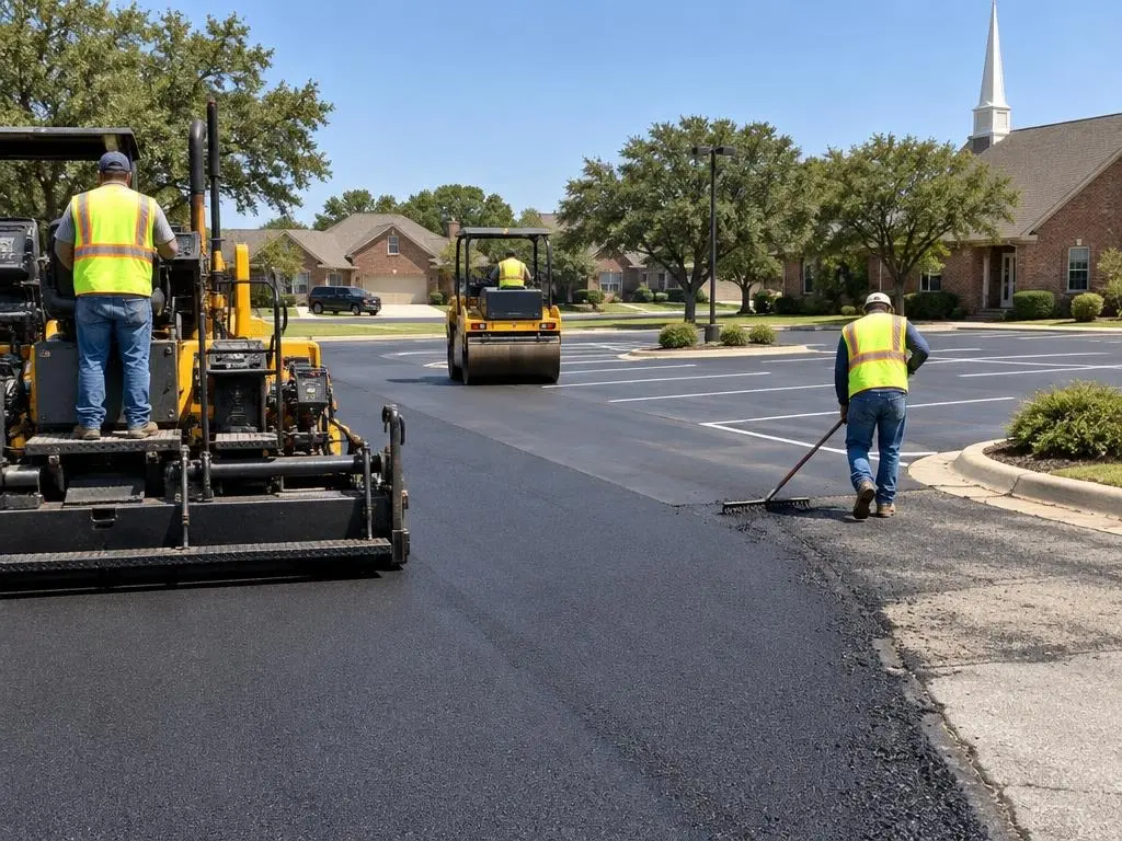 Parking Lot Paving & Reconstruction in North Richland Hills, TX